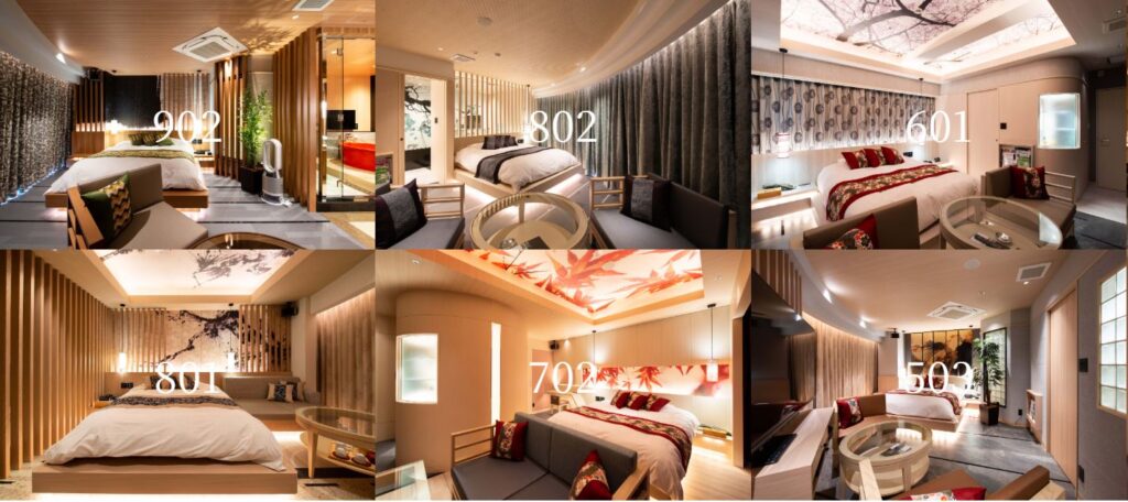 天然温泉HOTEL海KAIお部屋紹介