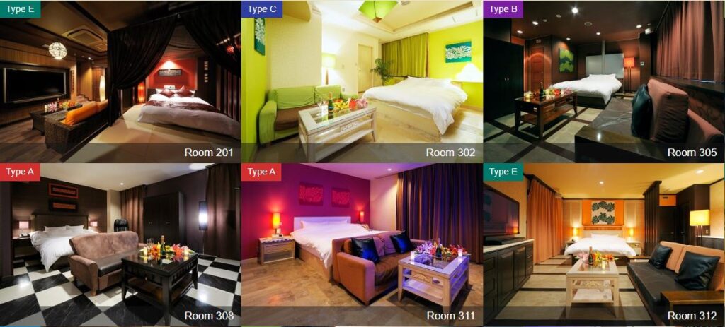 ホテルSOLのお部屋紹介